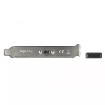 DeLOCK 89937 lizdo laikiklis su 1x USB Type-C prievadu