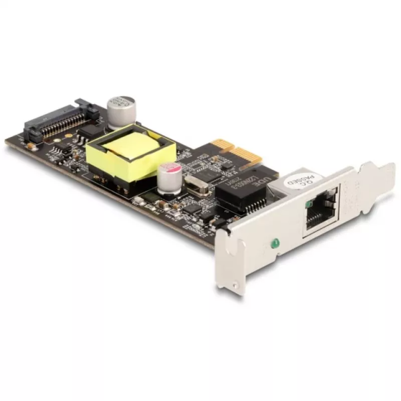 DeLOCK 88506 PCI Express x1 tinklo plokštė, 1 x RJ45 2.5 Gigabit LAN PoE+