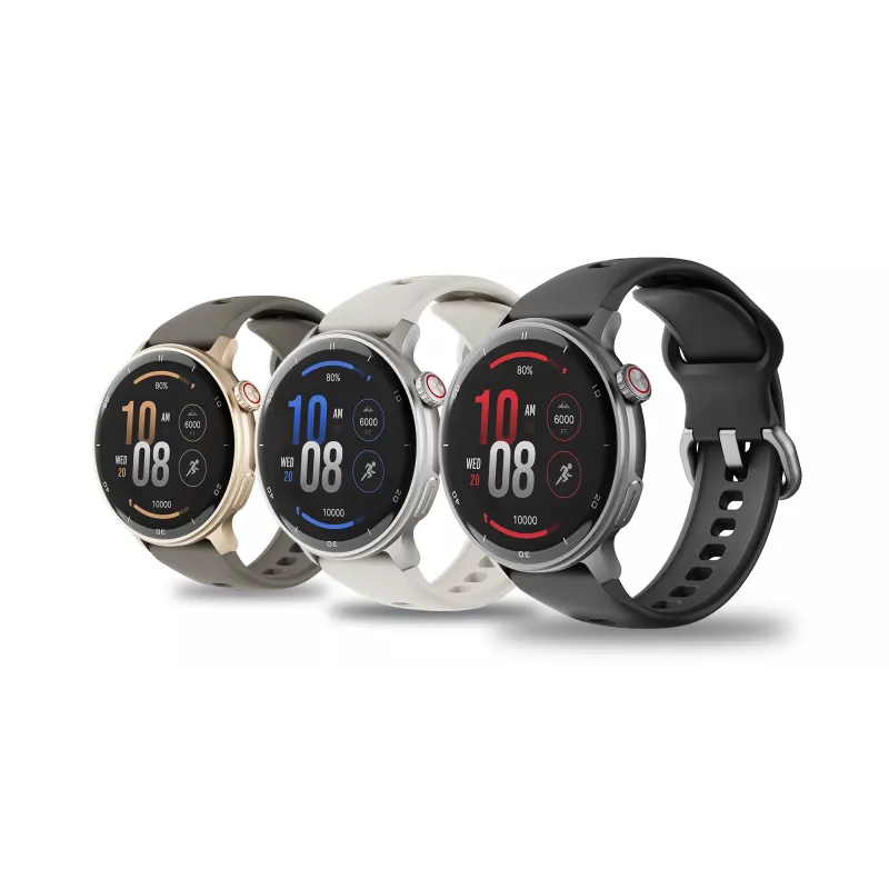 Išmanusis laikrodis Stelio Activ GPS 46mm sidabrinis STSWA101SR