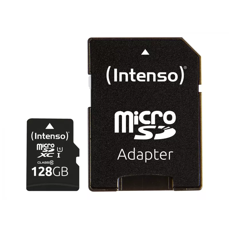 Intenso 128GB MicroSD UHS-I Class 10 atminties kortelė 3424491