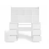 KUBA Rašomasis stalas komplektas + Extension Piece, baltas