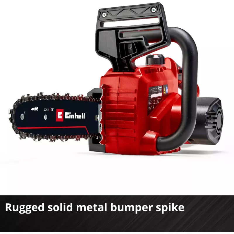 Einhell GE-LC 18 Li - Solo 4.3m/s 18V ličio jonų (Li-Ion) juodai raudonas akumuliatorinis grandininis pjūklas (4501761)
