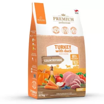 POKUSA Premium Selection Adult Turkey with duck - sausas šunų ėdalas - 12kg