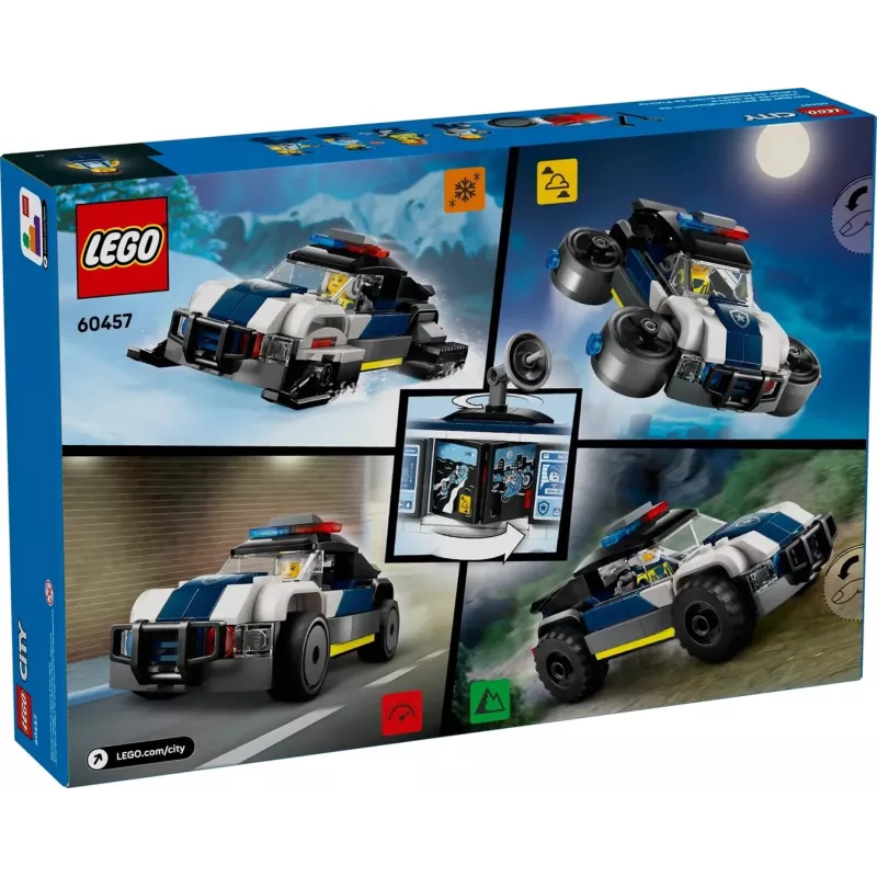 LEGO CITY 60457 Individualus policijos automobilių garažas
