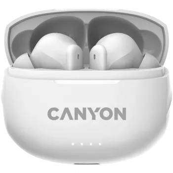 Canyon CNS-TWS8W Baltos belaidės ausinės