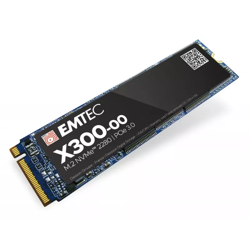 Vidinis M.2 2280 NVMe SSD EMTEC X300 Power Pro 2TB PCIe Gen3 x4 — 2500/2000 MB/s