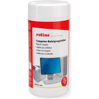 ROLINE valymo servetėlės, 100 vnt.