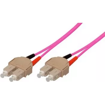 Tecline exertis Connect šviesolaidinis jungiamasis kabelis SC kelių režimų (M) - SC kelių režimų (M) 25 m OM4 50/125 µm žalsvai mėlynas (39875925)