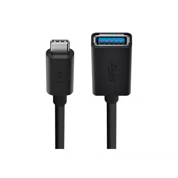 Belkin USB 3.0 lizdas USB-C į USB-A 1 m pilka (F2CU036BTBLK)