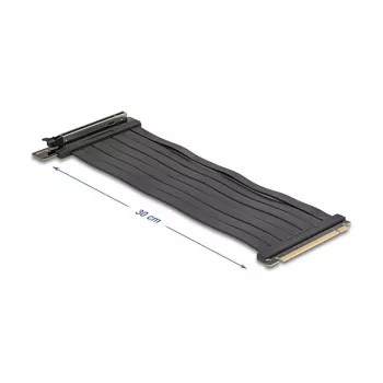 DELOCK 81593 Riser Card PCI Express 5.0 x16, 30 cm lankstus kabelis