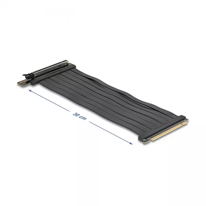 DELOCK 81593 Riser Card PCI Express 5.0 x16, 30 cm lankstus kabelis