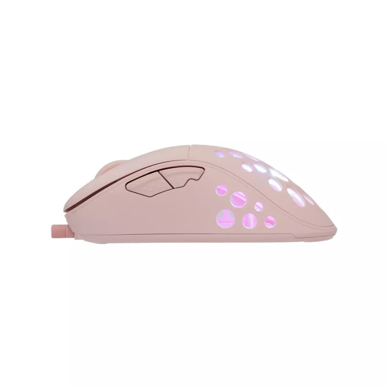 Pelė White Shark GM-5013 Azrael Pink USB