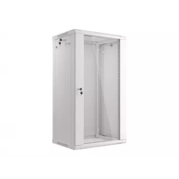 Lanberg WF01-6422-10S 22U sieninis rack spintas, pilka