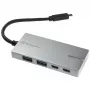USB 3.1-C adapteris SILVERSTONE SST-EP09C — USB-C į USB-A jungtis, sidabrinė spalva