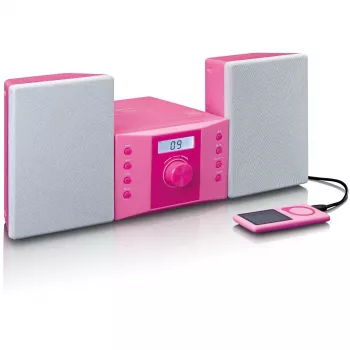 Nešiojamas stereo grotuvas Lenco MC-013PK