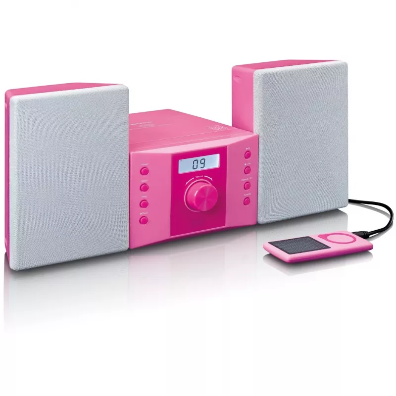 Nešiojamas stereo grotuvas Lenco MC-013PK