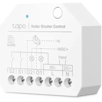 TP-Link Tapo S112 išmanusis jungiklio modulis, 7 kanalų, 2400 MHz, balta, AC, 150 W