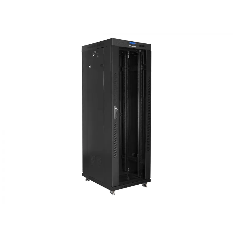 Grindinis serverinis stovas Lanberg FF01-6837-12BL 37U 19 inch juodas