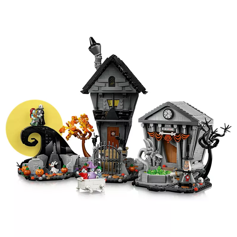 LEGO Ideas - Timo Burtono Disnėjaus filmas Kalėdų košmaras prieš Kalėdas (21351)