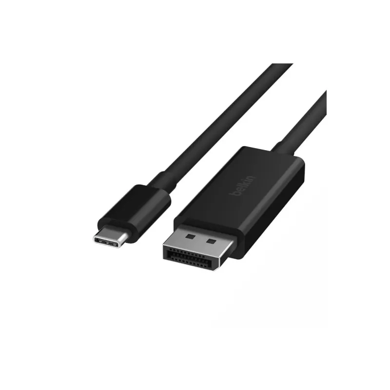 Belkin AVC014bt2MBK USB-C į DisplayPort kabelis, 2 m, juodas