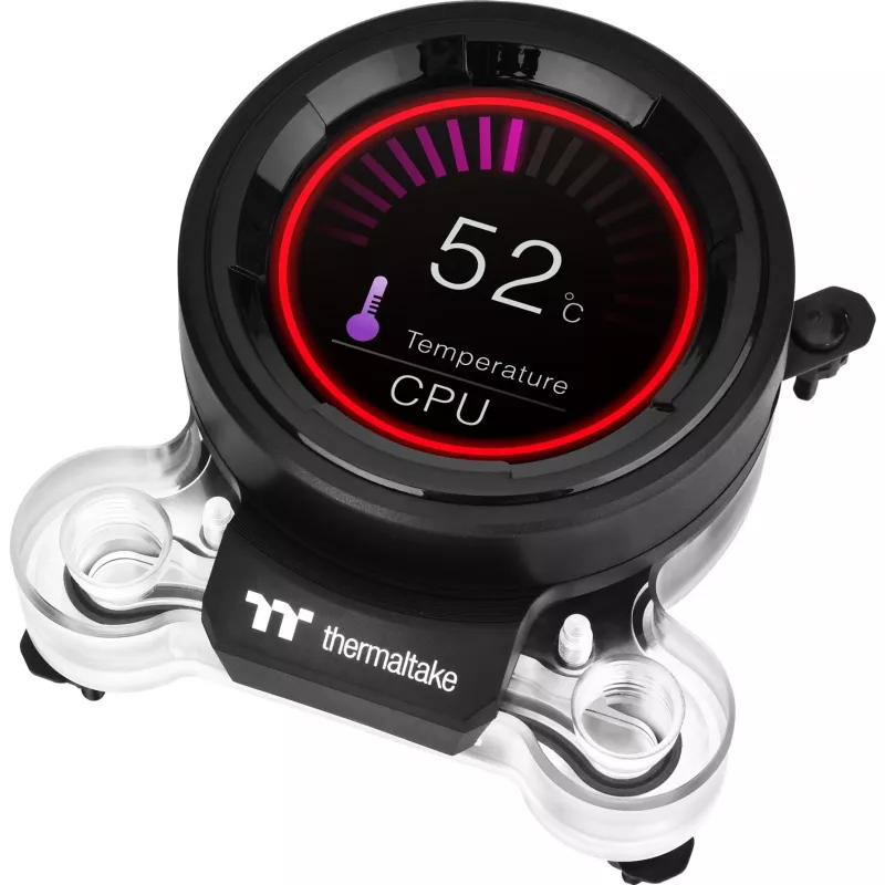 Vandens aušinimo blokas Pacific MX2 Ultra CPU, varinis, 2.1 LCD temperatūros jutiklis