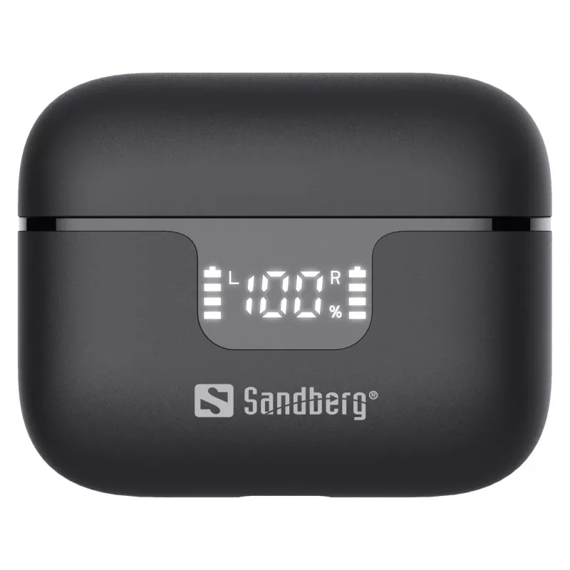 Belaidės ausinės Sandberg Wireless Earbuds ANC+ENC
