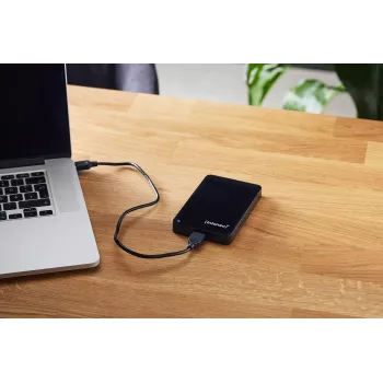 Išorinis kietasis diskas INTENSO 2TB 2,5 colio USB 3.2 Gen 1 (6023890), 5400 RPM, juodas
