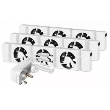 Ventiliatoriaus rinkinys SpeedComfort Trio Set White