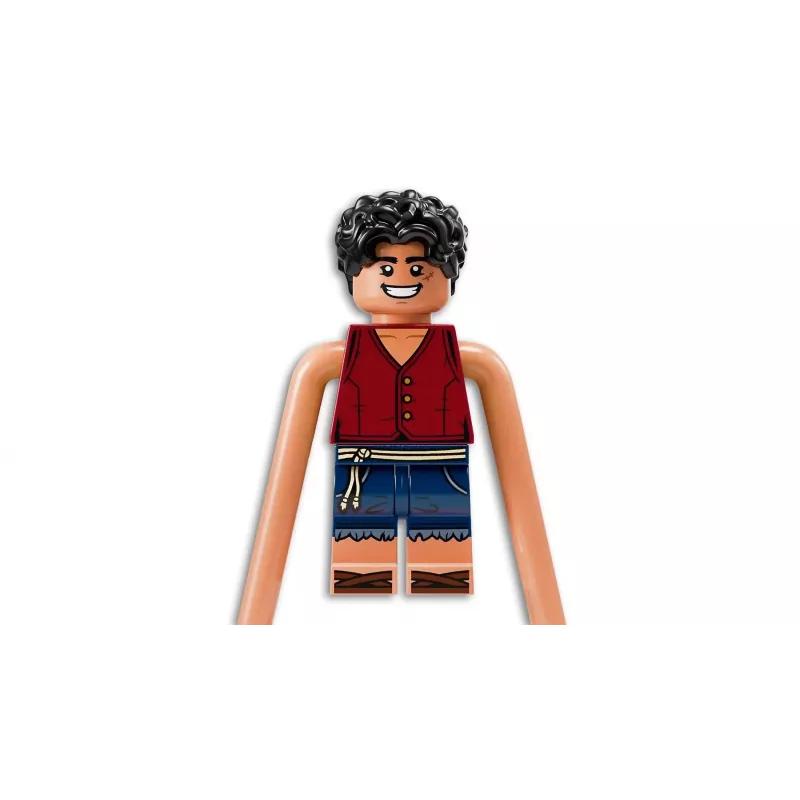 LEGO rinkinys Vieno gabalo Arlong Park 75638 – 926 dalių, 5 minifigūrėlės, rekomenduojamas amžius 9+