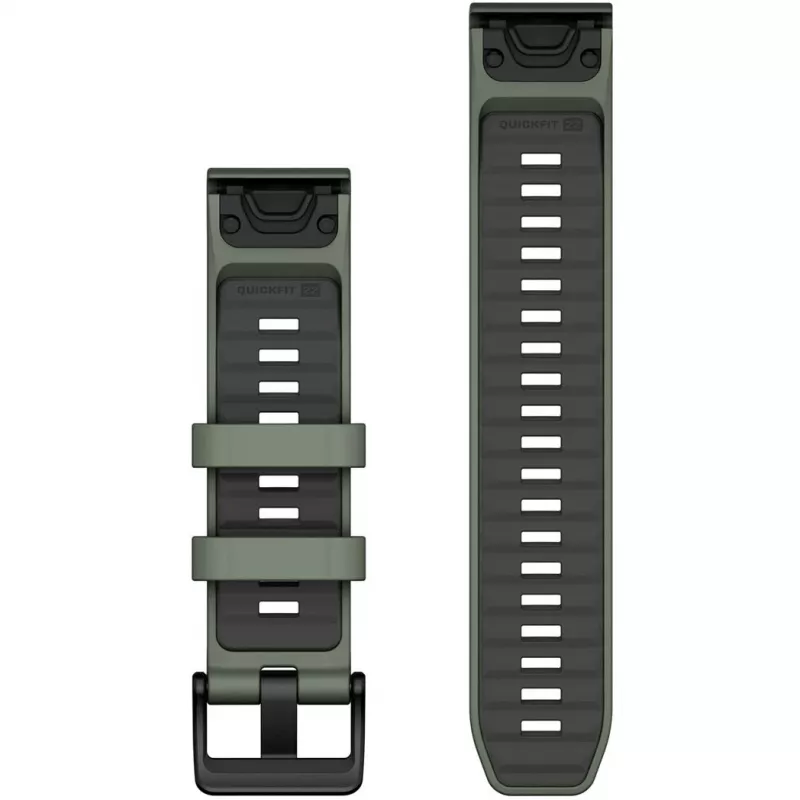 Garmin QuickFit 010-13392-04 žalias silikoninis dirželis 22 mm