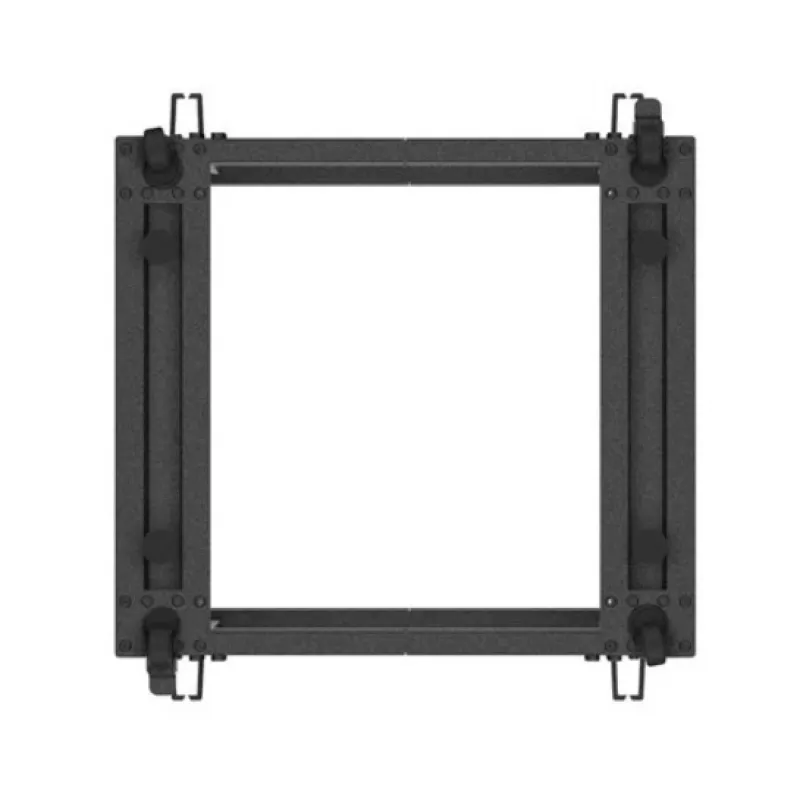 Atviras stovas LANBERG Open Rack OR01-6112-B 12U 600x600 reguliuojamas juodas