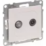 Legrand SEANO vieno išėjimo TV-SAT lizdas 765170 2 kabeliams ir HD-TV, juodos spalvos 5 (765170)