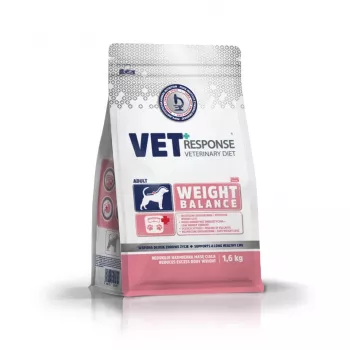 VET RESPONSE Weight balance sausas šunų ėdalas – 1,6 kg