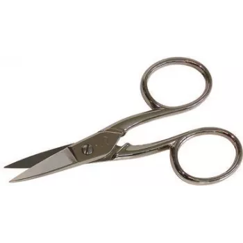Manikiūrinės žirklės c.k tools C8060 90 mm nikeliuotos, tikslios nagų žirklutės