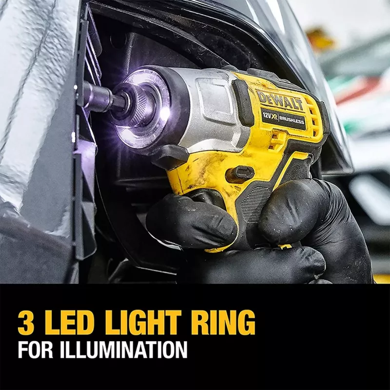 DeWALT DCF801D2-QW akumuliatorinis suktuvas / smūginis suktuvas