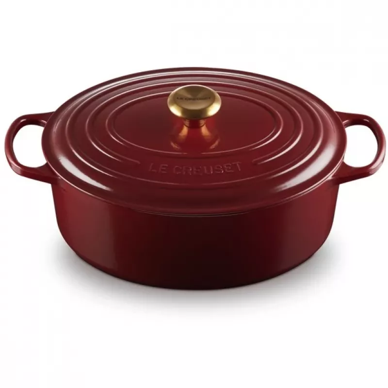 Le Creuset Signature ovali keptuvė 31cm rhone (21178319494441)