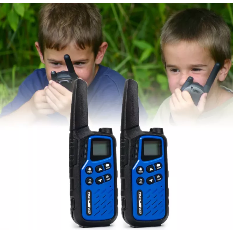 Radiotelefonai Baofeng BF-T25E Mėlyni, 2 vnt.