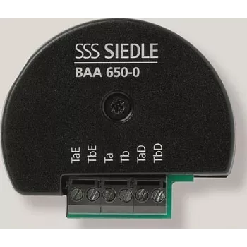 Siedle BAA 650-0 juoda spalva - 0 - 40 °C (200032255-00)