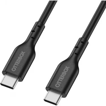 Otter Products OtterBox USB-C laidas - 24 kontaktų USB-C (vyriškas) į 24 kontaktų USB-C (vyriškas) - USB 2.0 - 3 A - 2,0 m - Juoda (78-81357)