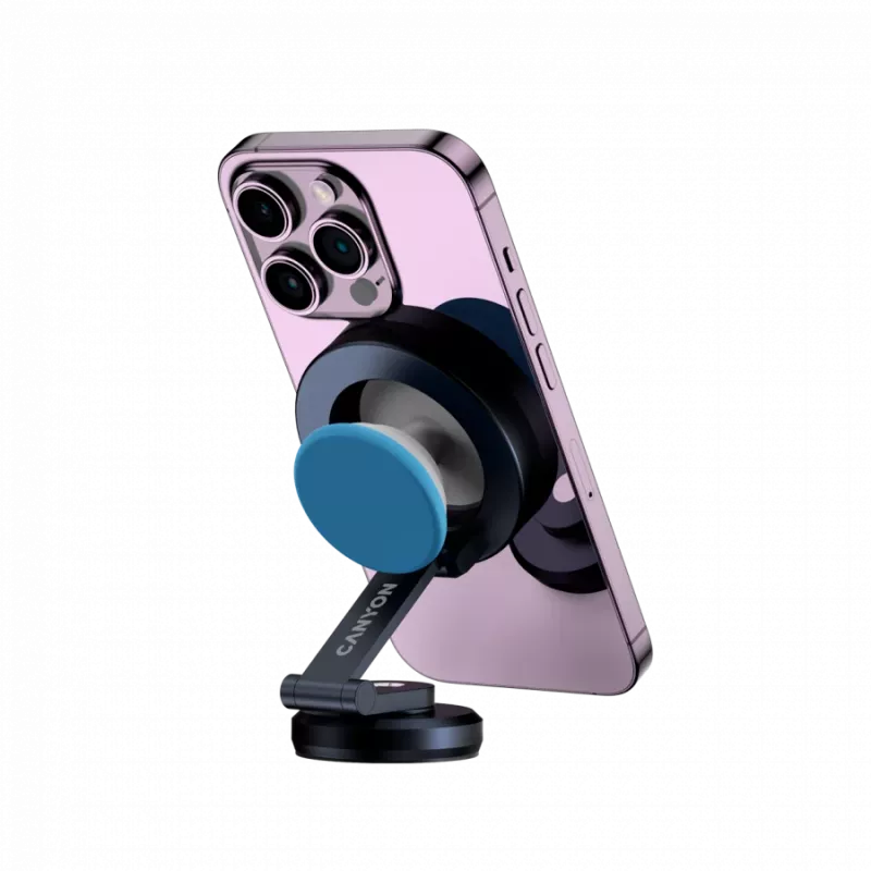CANYON OnGrip 10 magnetinis telefono laikiklis aliuminis juodas
