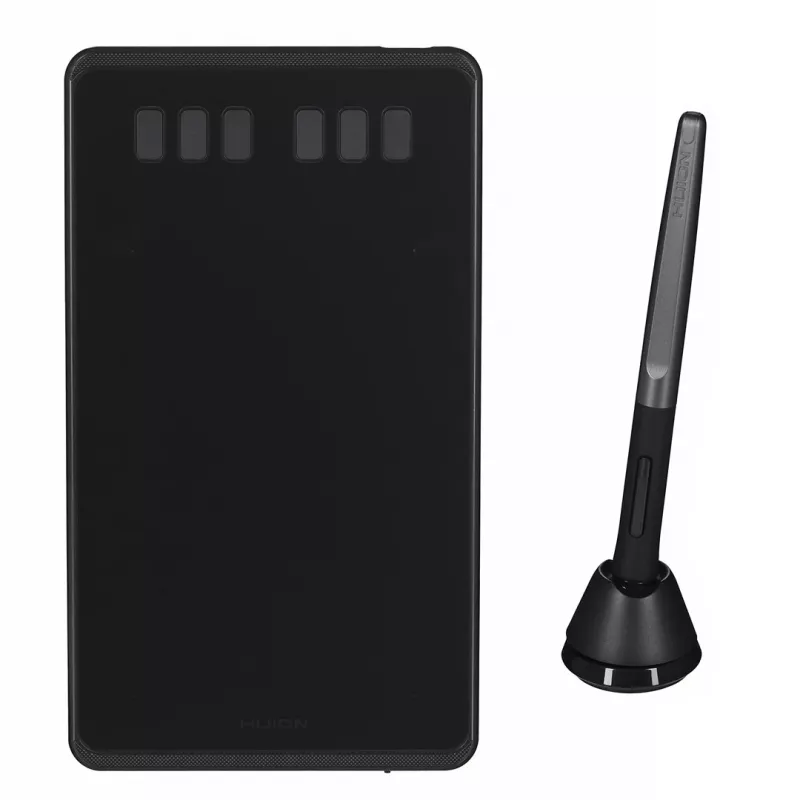 HUION H640P grafinė planšetė 5080 lpi 160 x 99 mm USB Juoda