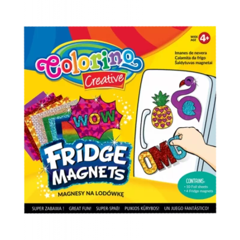 Colorino Creative Fridge Magnets Mix NR.1 – Kūrybingų magnetų rinkinys