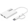 ROLINE USB Type C į Dual DP 4K60 adapteris (12.03.3207)