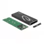Išorinis SSD korpusas DeLOCK 42003 M.2 SATA SSD su USB Type-C