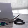 Baseus Cafule PD2.0 100W greito įkrovimo USB-C laidas (20V 5A) 2m Raudonas+Juodas