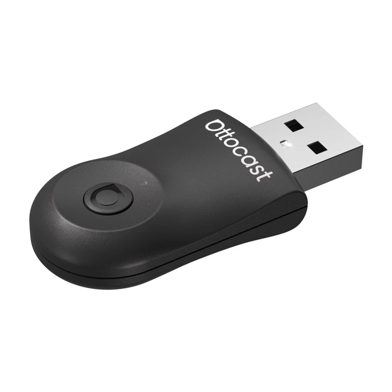 Belaidis adapteris Ottocast CA505-T MINI 2-in-1 Bluetooth ir Wi-Fi automobilio informacinėi sistemai