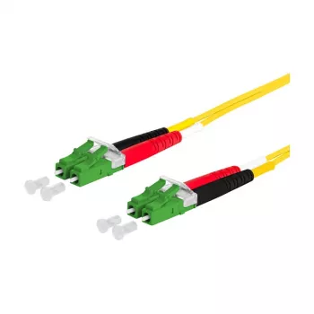 151P1JAJA10E OpDAT jungiamasis laidas LC-D APC/LC-D APC OS2 1m - Vienmodis šviesolaidinis kabelis (151P1JAJA10E)