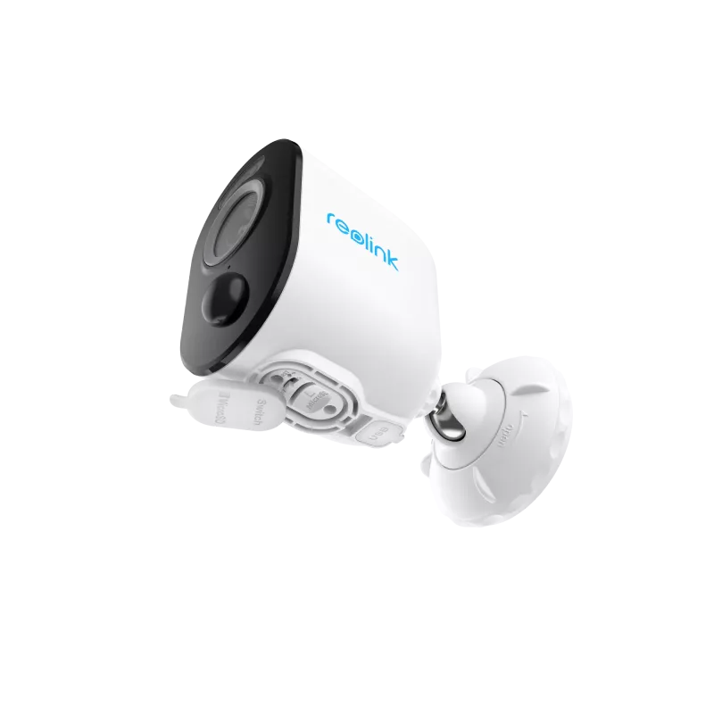Reolink Argus Series B330 - 5MP lauko baterijinė kamera su asmenų/transporto aptikimu, spalvotu naktiniu matymu, 5/2,4 GHz Wi-Fi