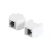 ALLNET TP-TP CAT6A 8 kontaktų magnetinė RJ45 mova su PoE 10G