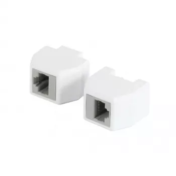 ALLNET TP-TP CAT6A 8 kontaktų magnetinė RJ45 mova su PoE 10G